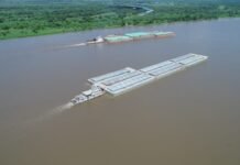 BCR reporta recupero de volúmenes de carga del 15,5% en la hidrovía, luego de la caída en 2016