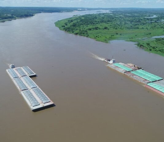 La situación del paso bermejo limita 40% capacidad de carga al sector naviero