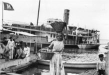 En el año 1870 inició la actividad mercante fluvial en Paraguay