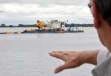 No se dragará el tramo norte del río Paraguay, al menos hasta dentro de dos meses mas