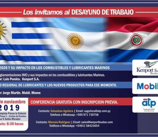 MOBIL Lubricantes y Kenport concretan alianza estratégica para provisión de bunker y lubricantes en la hidrovia