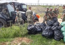 Armada Paraguaya realiza minga ambiental de forma permanente en zonas ribereñas en todo el país