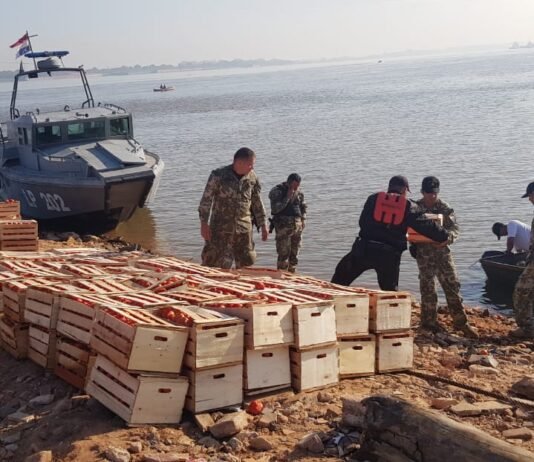 Contrabandistas y Prefectura se enfrentan a tiros en zona de Itá Enramada