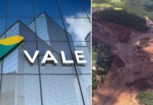 La producción de mineral de hierro de Vale cae 22.4%