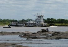Bajo nivel del río Paraguay anuncia el inicio del ciclo de aguas bajas