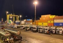 Los graneles líquidos debutan en el puerto de Montevideo