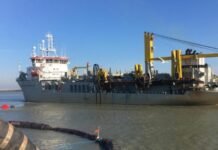 Jan de Nul: Draga Alexander von Humboldt alcanza las 2.000 horas con biocombustible sostenible