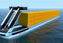 En agosto Tesla estrenará portacontenedores totalmente eléctricos y automatizados