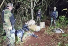 Secuestran más de 770 kilos de marihuana que eran trasladados desde Paraguay