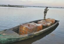 El ordeño, la otra cara de la navegación en el río Paraguay