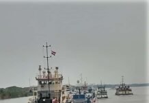 Escala de Vallemí recupera nivel tras 120 días de crisis, pero prefectura “no autoriza” prosecución de navegación a embarcaciones