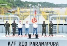 Petroperú incorpora nueva barcaza para el transporte de combustibles en la Amazonía