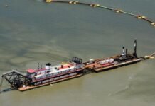 Por fin está en marcha el proyecto de profundización del canal de navegación de Mississippi