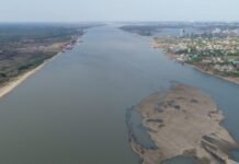 Nuevo récord histórico del Río Paraguay: El nivel más bajo en Puerto de Asunción alcanza -82 cm. Piedra Ita Pytapunta