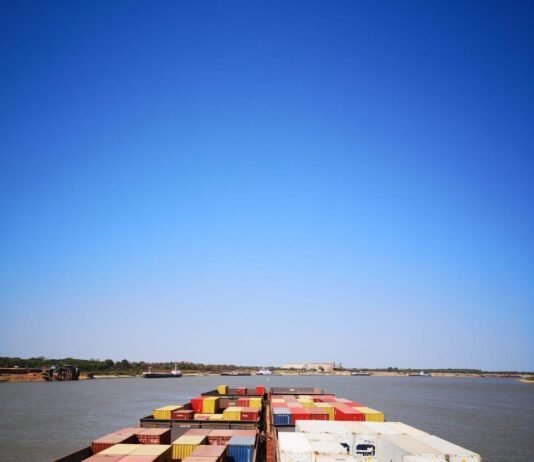 MSC ha configurado un servicio interno en Paraguay que conecta los puertos de Villeta con el Puerto de Caacupemí Pilar