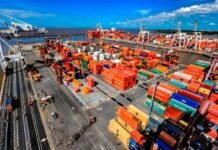 Paro de los trabajadores del Puerto de Buenos Aires en reclamo de la Terminal 5