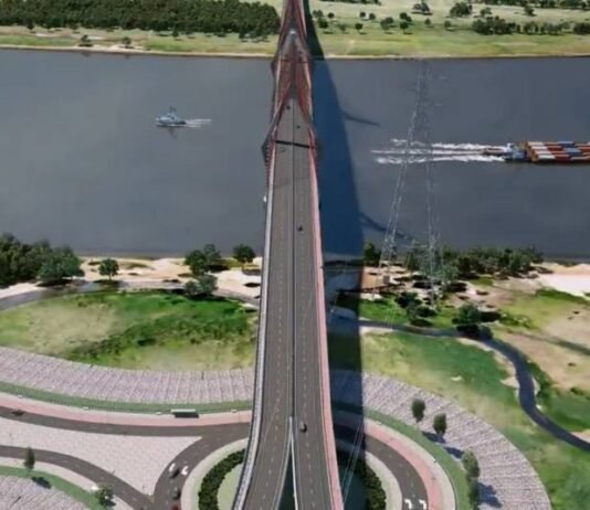 Construcción del puente “Héroes del Chaco” contempla navegación en el canal principal del río Paraguay en zona de Asunción