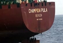 La peligrosa práctica de polizones que abordan buques y viajan en las palas de timón