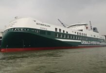 «Eco Barcelona” el nuevo buque Ro Ro híbrido que una naviera italiana incorpora a su flota