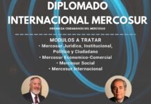 Ciudadanos del mercosur dictará diplomado internacional con el lema “Más y Mejor MERCOSUR”