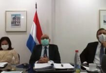 Reunión virtual de la Comisión Nacional de la Hidrovía Paraguay – Paraná