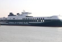 Naviera Grimaldi suma a su flota el tercer buque híbrido El buque “Eco Livorno” es el tercero de los doce buques híbridos de la innovadora clase Grimaldi Green 5th Generation (GG5G)