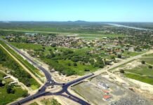 Murtinho inaugura obras en carretera, próximo a la frontera Brasil-Paraguay que facilitará acceso a puertos
