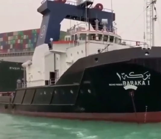 Ever Given: Portacontenedores varado en Canal de Suez aún no logra ser reflotado