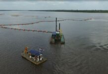 Dragadoras aguardan desembolso de adelanto para inicio de Obras en el río Paraguay