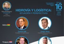 Las oportunidades y perspectivas de la Hidrovía serán analizadas en un webinar internacional