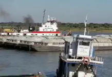 Remolcador con 10mil toneladas de soja sufre incidente en navegación en zona de Guyrati