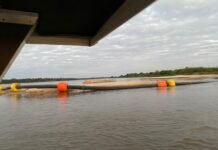 T&C ingeniería culminó el dragado de dos pasos y avanza hacia el tercero, siendo la empresa mas eficiente de las tres concesionadas por el MOPC