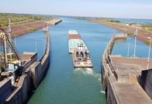 Bajante del Río Paraná mantiene inoperativo a 13 puertos paraguayos en la margen derecha