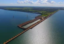 Dos centrales hidroeléctricas en el río Paraná corren riesgo de cierre debido a la bajante