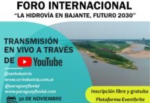 Gran expectativa genera el FORO INTERNACIONAL LA HIDROVÍA EN BAJANTE, FUTURO 2030