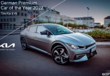 El Kia EV6 consigue el premio al “Coche Premium Alemán del año 2022”