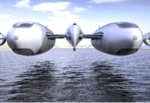 Air Yatch, el catamarán para millonarios que vuela como un dirigible