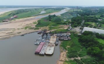 Denuncian en Paraguay presuntas maniobras de entorno vinculado al régimen de Maduro con bienes ya judicializados Sede de fluvialba en Puerto Pabla, Lambaré.