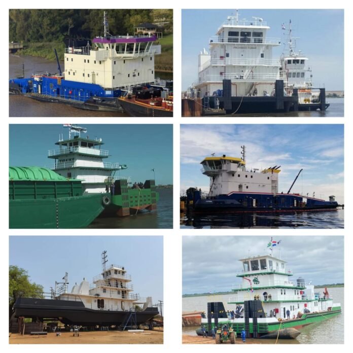 Serie de remolcadores construidos en Paraguay.