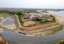 Fase A de la Defensa Costera de Pilar tiene un avance del 65%