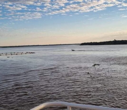 Artes y Estructuras concluyó dragado del tramo Concepción a Vallemí en el río Paraguay