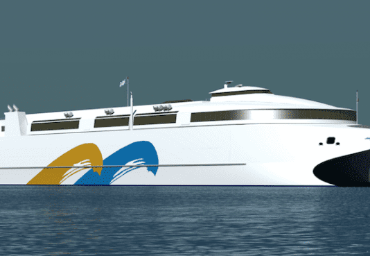 Incat construye el HSC mayor del mundo para Buquebús