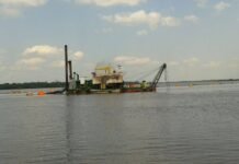 T&C ya dragó más de 750.000m³ en el tramo Asunción – Concepción