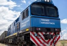 Tras siete años, vuelve el servicio de trenes de cargas entre Argentina y Paraguay