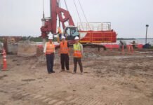 Avanza obra del puente Bioceánico en la margen del lado Paraguayo