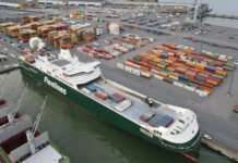 La naviera Finnlines bota su tercer buque híbrido