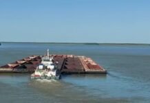 Hidrovias Do Brasil supera el récord de toneladas transportadas en la Hidrovia Paraguay-Paraná
