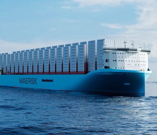 Maersk continúa la transformación ecológica con seis nuevos buques portacontenedores