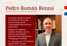 Ejecutivo designa a nuevo presidente de Petropar