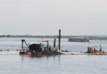 Cuatro oferentes pujan para ejecutar el dragado del río Paraguay por los próximos 3 años